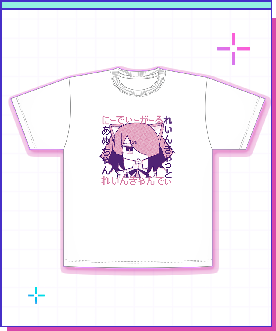 ニディガ東西POPUPSTORE】れいんきゃっとT | NEEDY GIRL OVERDOS ニディガ東西POPUPSTORE】れいんきゃっとT | NEEDY GIRL OVERDOS