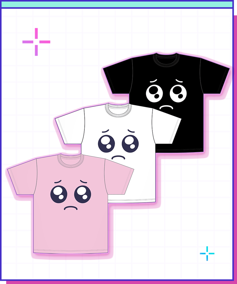 ニディガ展4】ぴえんT(ブラック) | NEEDY GIRL OVERDOSE OFFICI