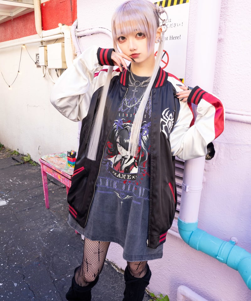 あめちゃんウォッシュT | NEEDY GIRL OVERDOSE OFFICIAL STORE あめちゃんウォッシュT | NEEDY GIRL OVERDOSE OFFICIAL STORE