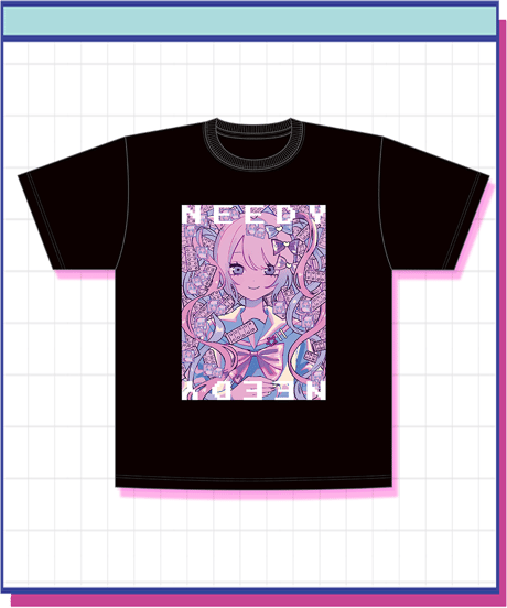 NEEDY GIRL OVERDOSE チェーンソーTシャツ　超てんちゃん