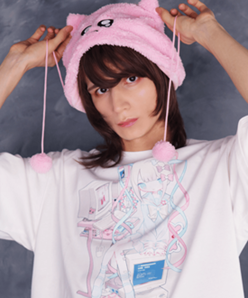 ニディガ東名阪POPUPSTORE】ぴえん猫ねこみみキャップ | NEEDY