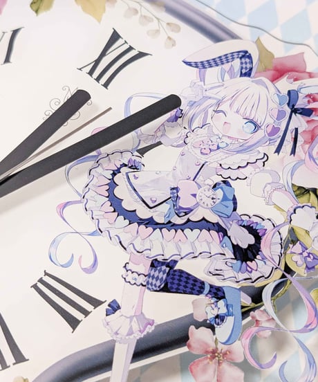 【ニディガ展4】ニディガメルヘンアクリル掛け時計
