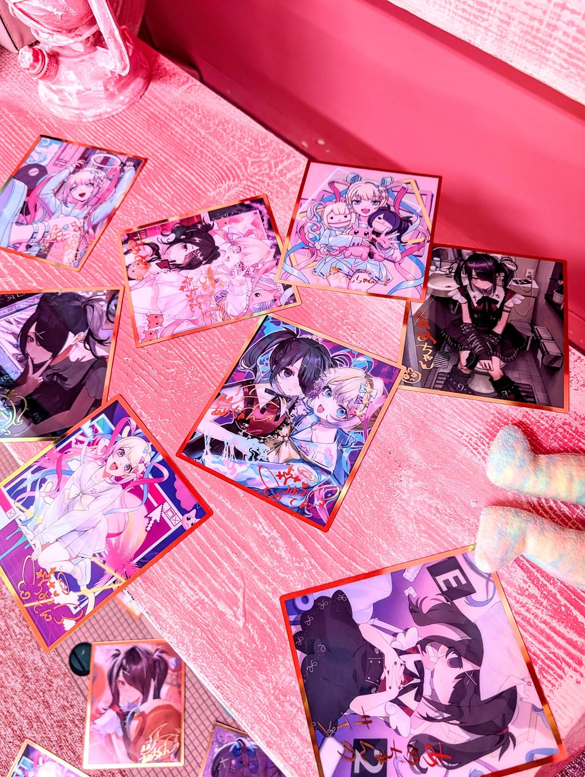 ニディガ　東名阪POPUPSTORE あめちゃん レイアートミラー ニディガ東名阪POPUPSTORE】あめちゃんレイアートミラー | NEEDY