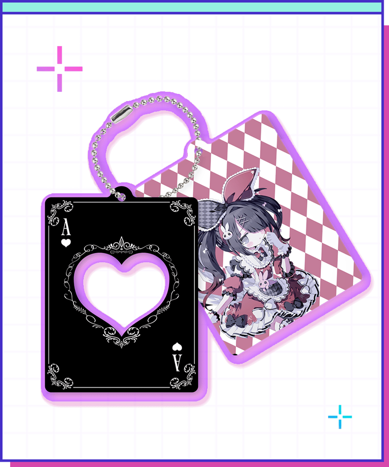 ニディガ展4事前通販】あめちゃんトランプ2連アクキー | NEEDY GIRL