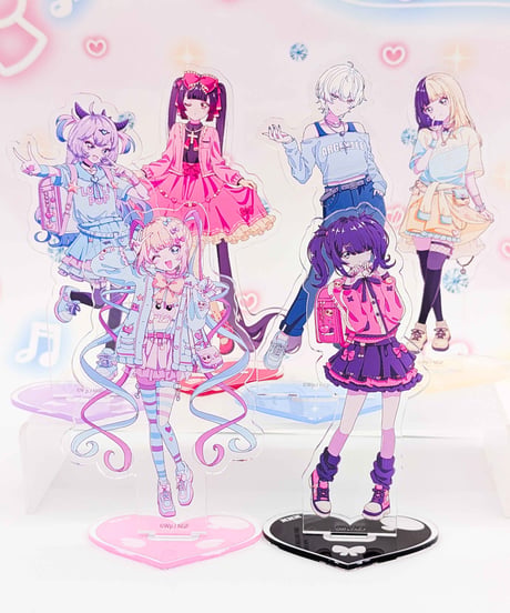 【POP-UP STORE in 原宿】アクリルスタンド／かちぇ（みろん先生ver.）