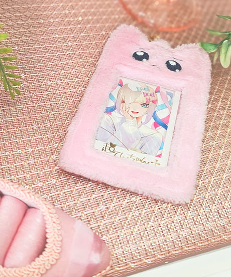 【ニディガ展4開催記念過去グッズ祭り】ぴえんねこのチェキホルダー