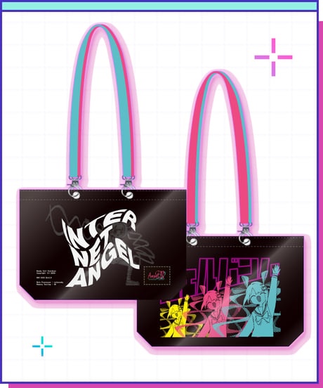 【ニディガ展4開催記念過去グッズ祭り】ジェルバンハ！クリアトートバッグ