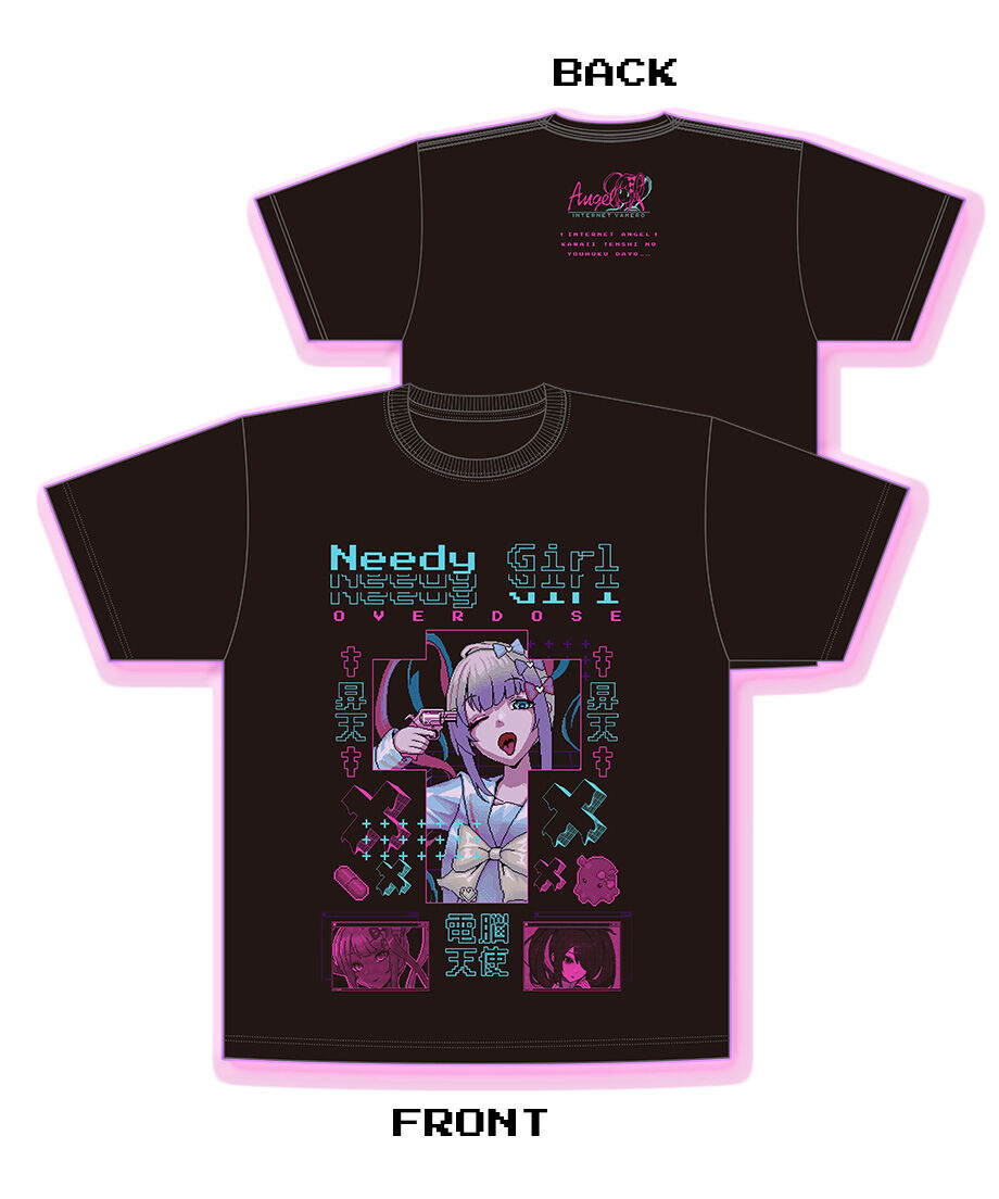 NEEDY GIRL OVERDOSE グラフィックTシャツ（昇天T） | NEEDY GIR