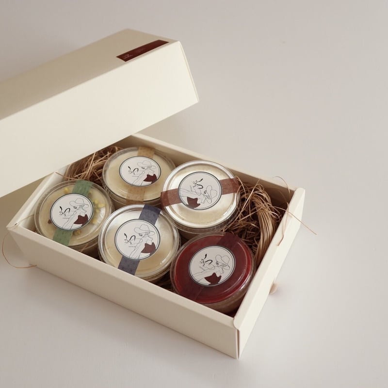 パンナコッタ｜トロピカルセット 5個入 | ~SATSUKI~（無添加グルテン