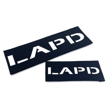 【受注生産】JADE fabbrica 実物生地仕様 LAPD SWAT パッチ S、Lサイズ2枚セット