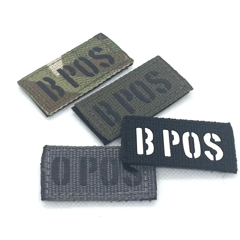 JADE fabbrica 実物生地仕様 血液型パッチ | KNIGHT KINGZ AIRSOFT