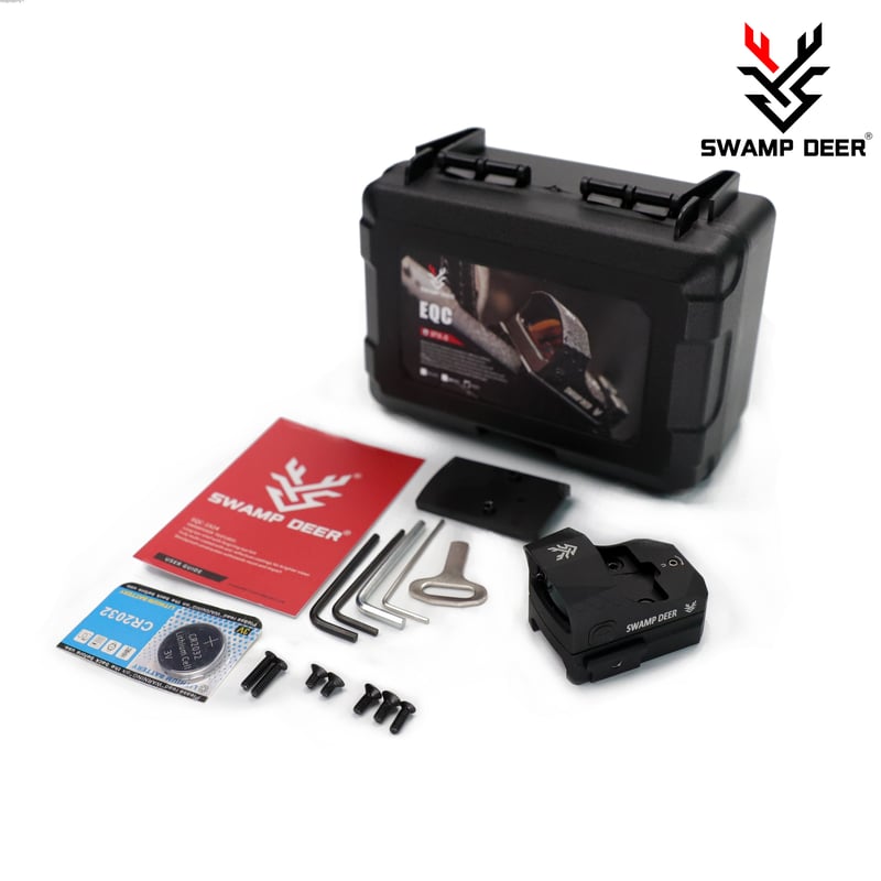 SWAMP DEER OPTICS EQC 1×24 Mini ドットサイト(実銃対応規格) SWAMP DEER OPTICS EQC 1×24 Mini ドットサイト(実銃対応規格)
