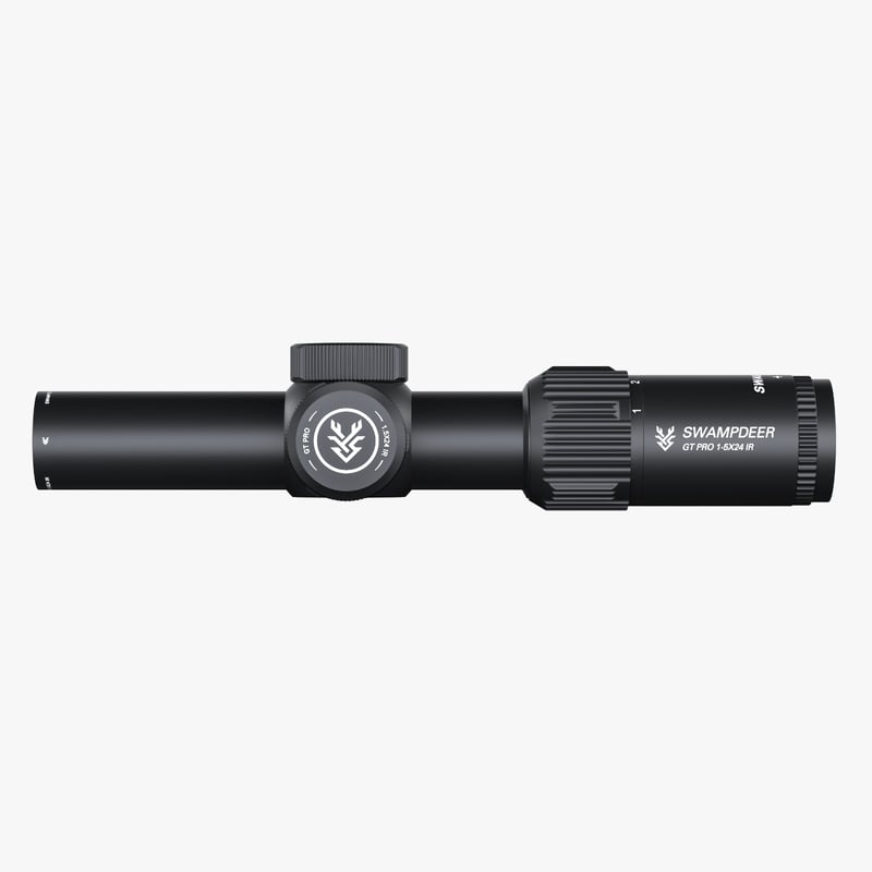 Amazon.co.jp: SWAMP DEER ライフルスコープ 1-5x24IR ショート