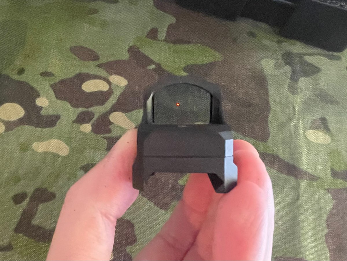 ドットサイト(SWAMP DEER EQC 1×24 Mini) SWAMP DEER OPTICS EQC 1×24 Mini ドットサイト（実銃対応規格）