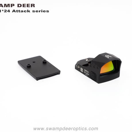 SWAMP DEER OPTICS EQC 1×24 Mini ドットサイト（実銃対応規格）