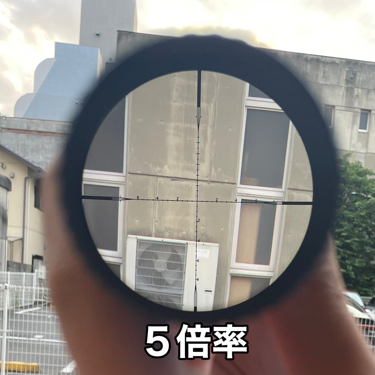 SWAMP DEER OPTICS GT PRO 1-5X24mm IR ショートスコープ（実