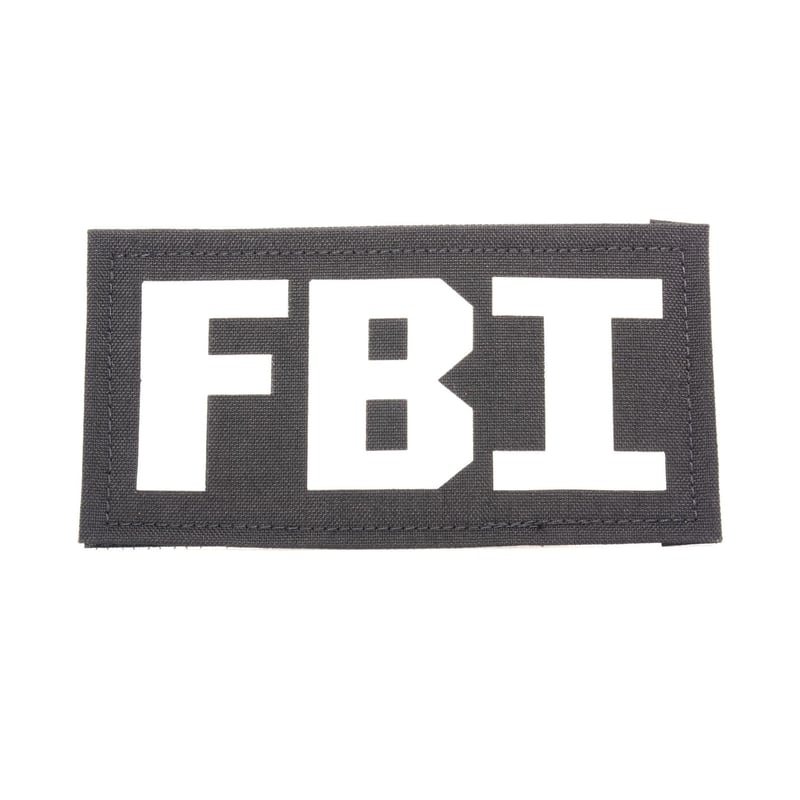JADE fabbrica 実物生地仕様 FBI パネルパッチ Lサイズ | KNIGHT K