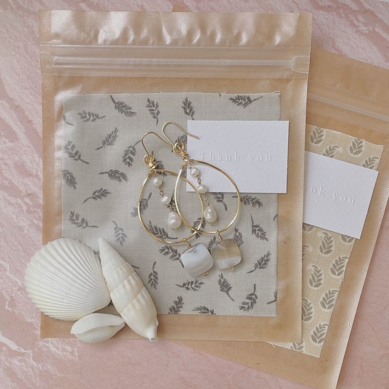 necklace 〗2way stone necklace(インプレッションストーン) |