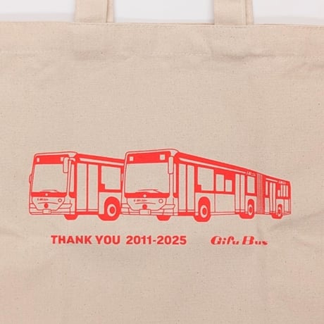 トートバッグ（連節バス1・2号車運行終了記念）