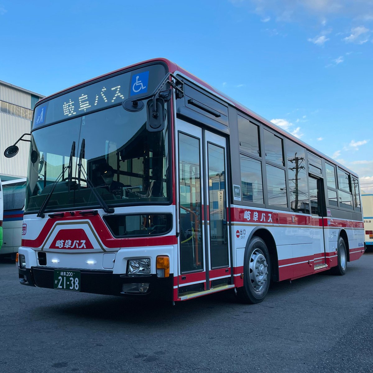 1/150スケールバス模型　全国バスコレクション「岐阜バス　路線バス」