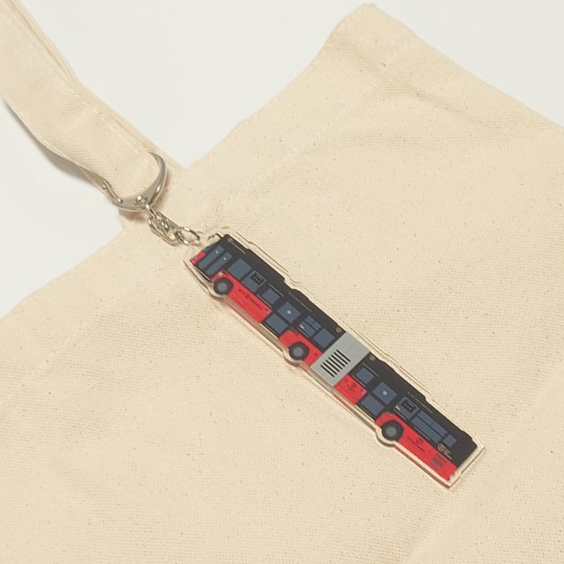 アクリルキーホルダー（新連節バス） | 岐阜バス ONLINE STORE