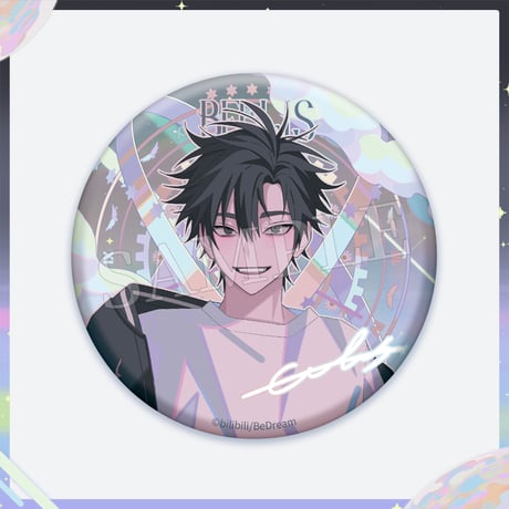 時光代理人 缶バッジ 中国限定 喬苓 程小時 陸光 海底撈 コラボ 75mm 時光代理人 缶バッジ 中国限定 喬苓 程小時 陸光 海底撈 コラボ