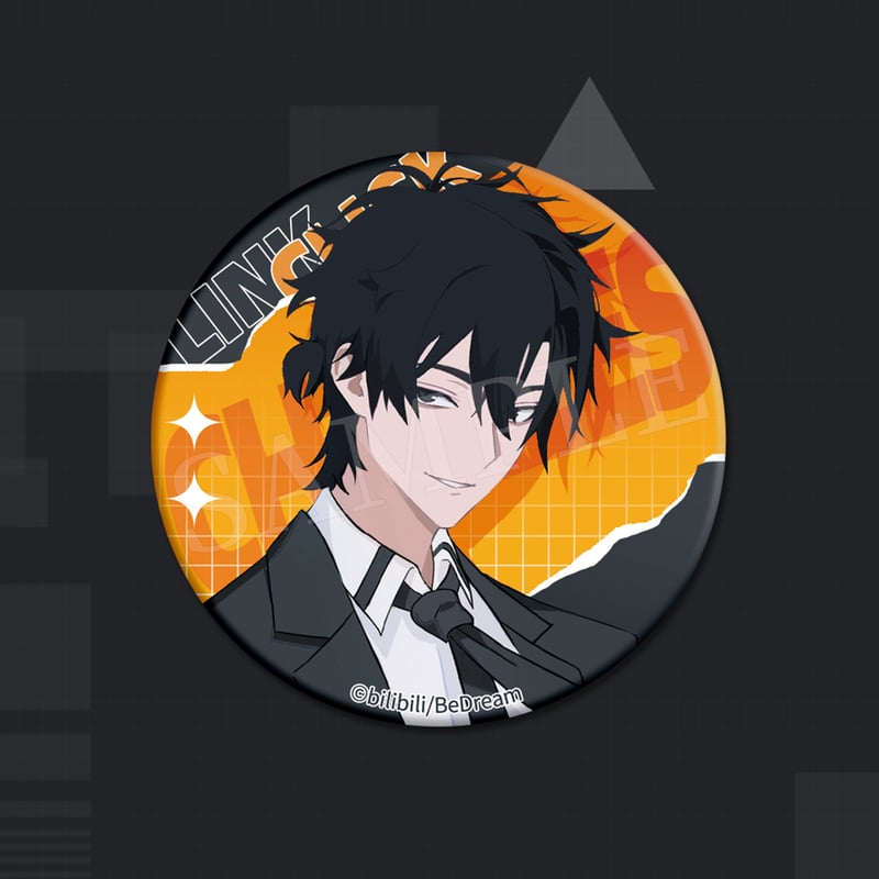 bilibili 時光代理人 缶バッジ 喬苓 bilibili 時光代理人 缶バッジ 喬苓