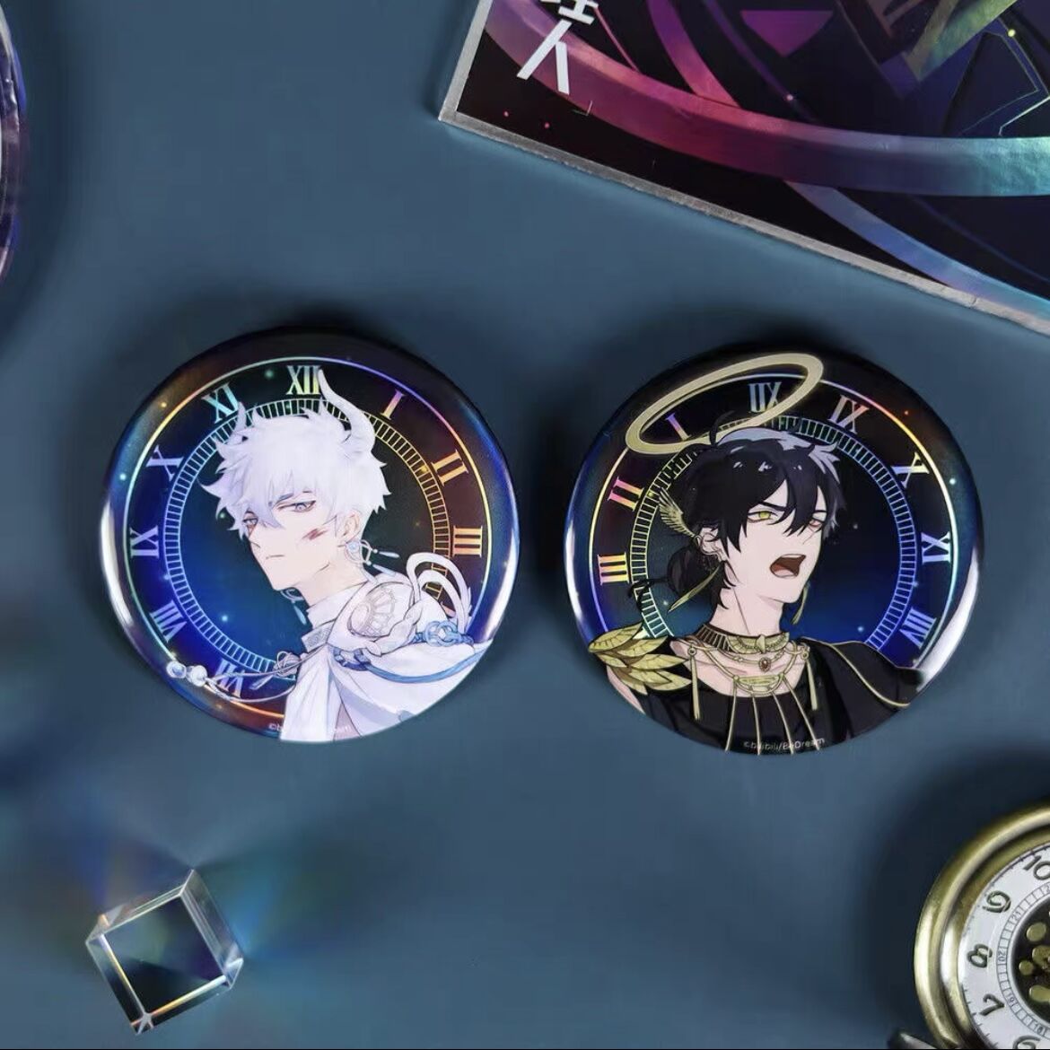 時光代理人 キャラバッジコレクション 缶バッジ 時光代理人-LINK CLICK-Ⅱ_トレーディングホログラム缶バッジ