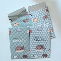 【完成品】干支ポチ袋 へーみぃ（巳）4枚