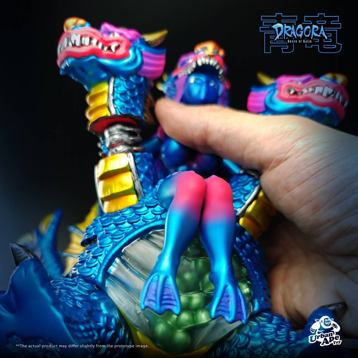 怪獣女王 DRAGORA 微笑ましかっ キングギドラ パチ ソフビ 怪獣女王 DRAGORA 微笑ましかっ キングギドラ パチ ソフビ