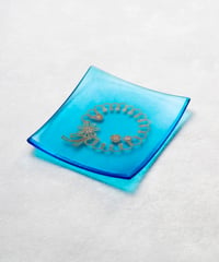 花の豆皿　(7)