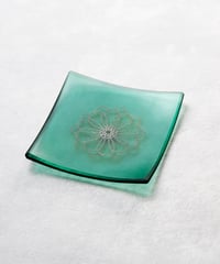 花の豆皿　(1)