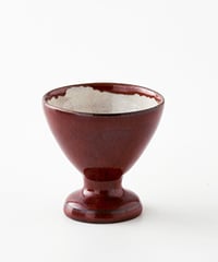 赤釉高杯　小