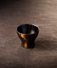 栃拭漆ぐい呑み　(2)