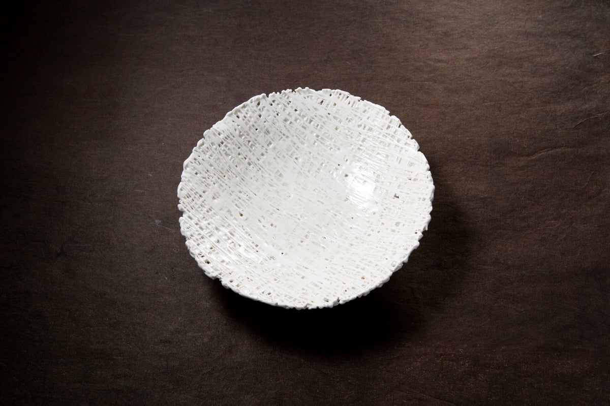 本田星陶所×cultula 無色 ② 丸皿 | Cultula STORE