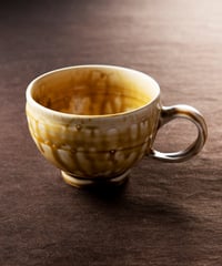 灰釉　マグカップ