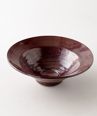 赤釉中鉢
