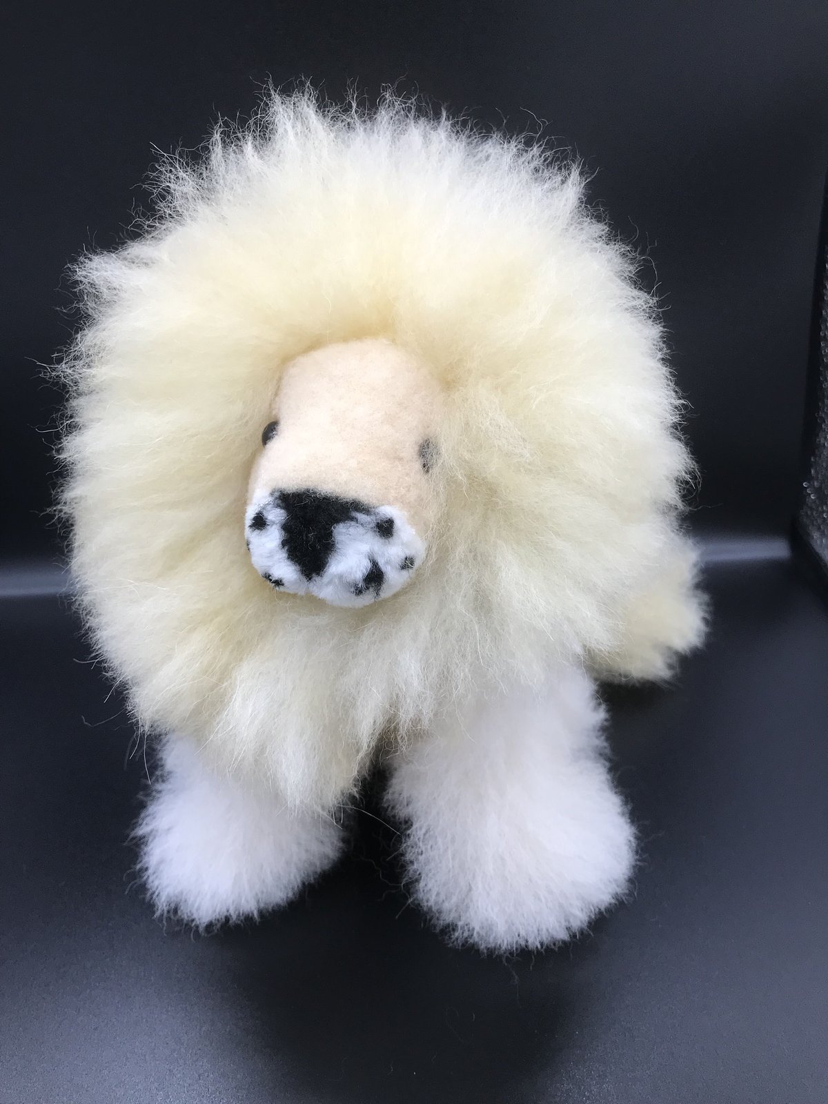 ライオン アルパカ純毛人形 | 八ヶ岳アルパカ牧場 STORE