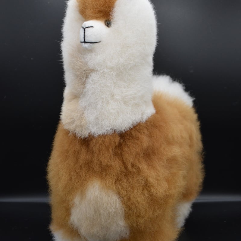 ベビーアルパカ純毛人形 30cm | 八ヶ岳アルパカ牧場 STORE
