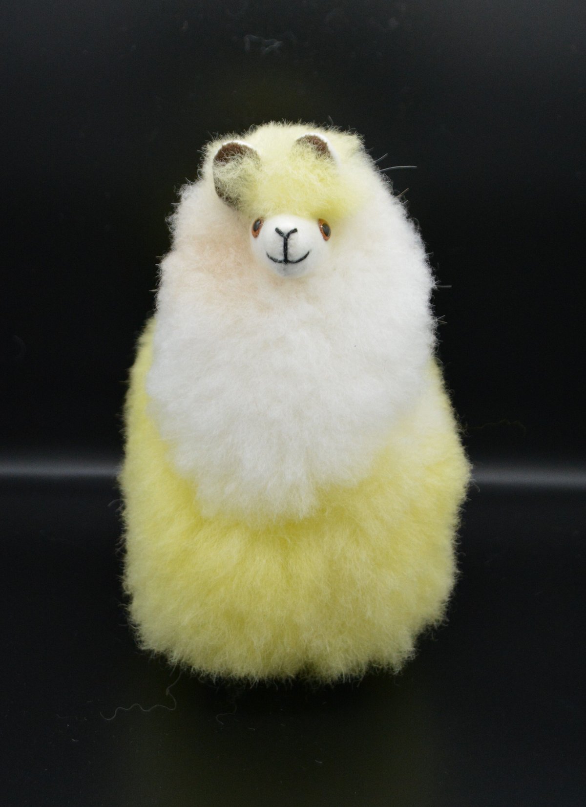 新品！アルパカ毛アルパカ特大人形 アルパカ純毛人形 17cm | 八ヶ岳アルパカ牧場 STORE