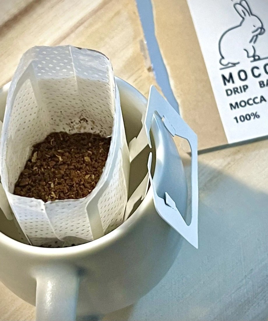 ドリップバッグご使用方法 How to use drip bag MOCCA COFFEE