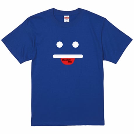 【Tシャツ】オリジナルキャラクター 「マックス」【薄手】【濃いブルー】