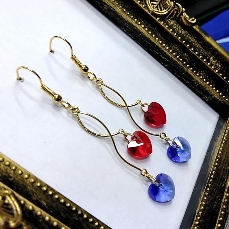 青赤ピアス #009 | aotoaka 青赤ピアス #009 | aotoaka