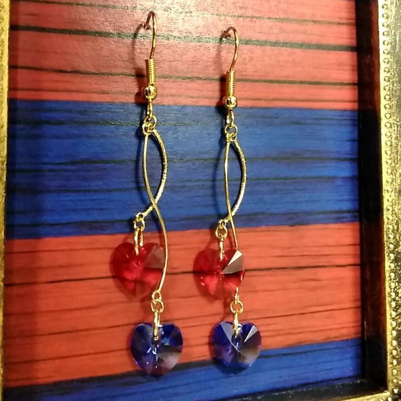 青赤ピアス #009 | aotoaka 青赤ピアス #009 | aotoaka