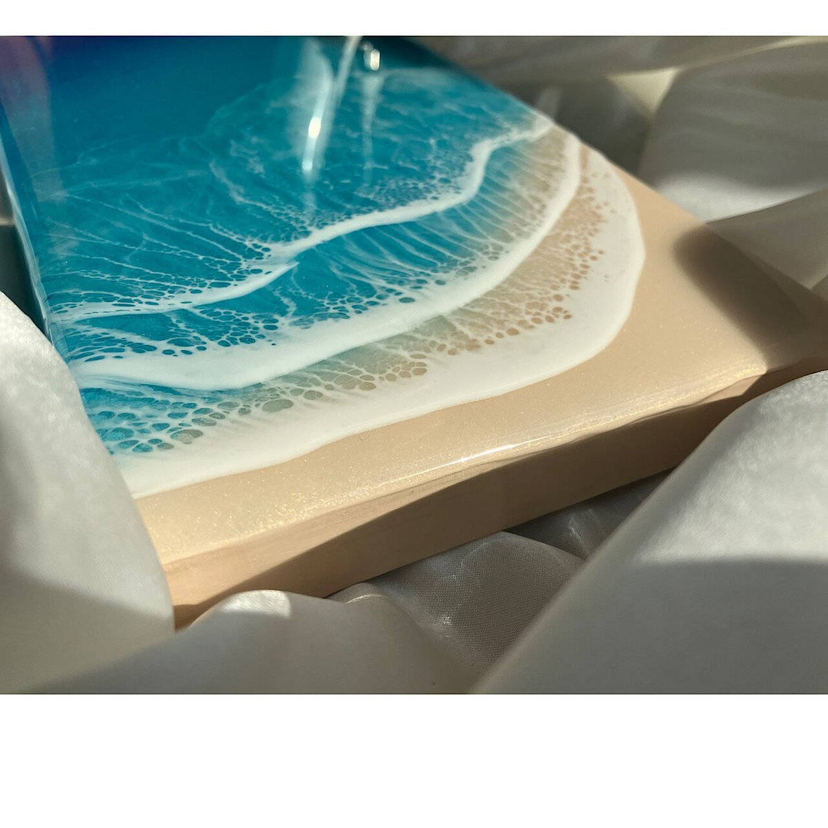 海のレジンアート 縦 A5 オーシャンアート 89 | la vida