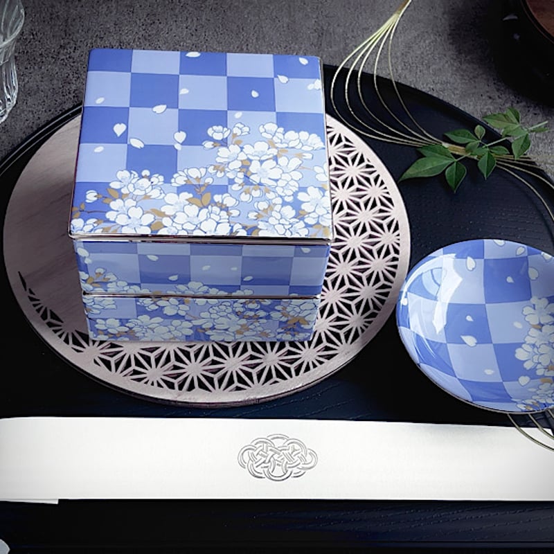 白磁用】櫻の宴・瑠璃色 転写紙 A4 | Christina Reefa