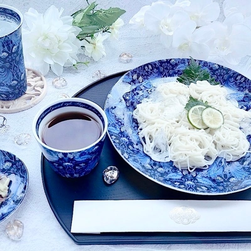 白磁用】孔雀クラシック・ネイビー 転写紙 A3 | Christina Reefa