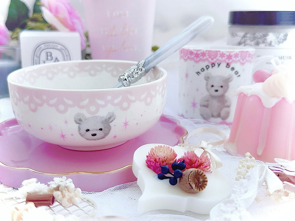 白磁用】スターリーナイト・ピンク 転写紙 A3 | Christina Reefa