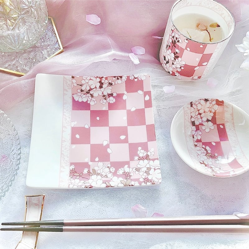 白磁用】櫻の宴・櫻色 転写紙 A4 | Christina Reefa