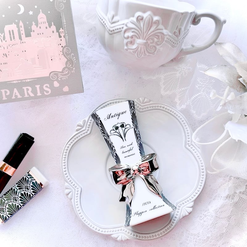 白磁用】フラッパーコレクション1920s・ブラック 転写紙 A3